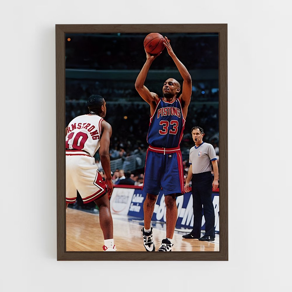 Poster Le Dunk de Grant – affiche Basketball (vue 5)